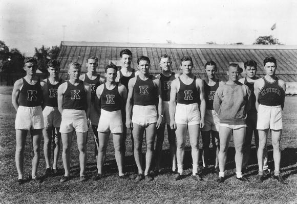 Varsity Track team, 1933