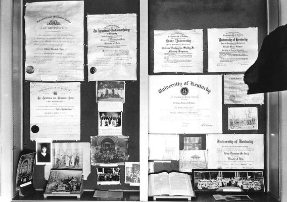 Founders Day Display, Spring 1945