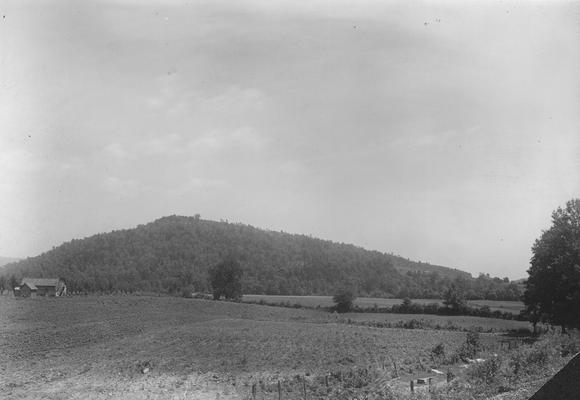 Distant view of a hillside