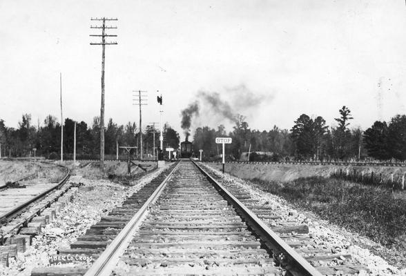 Oncoming train, 1912