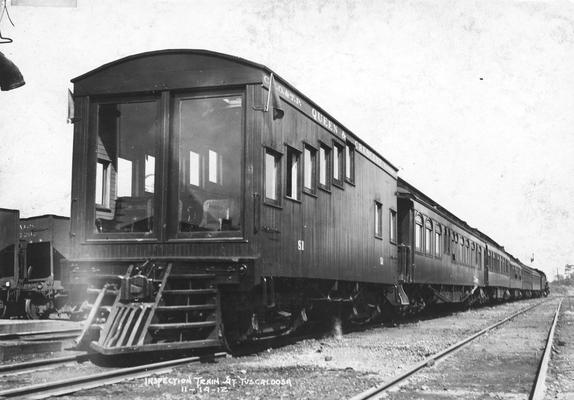 Inspection car, 1912