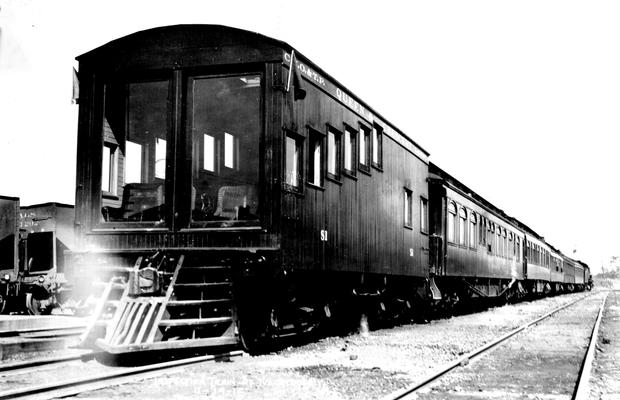 Inspection car, 1912