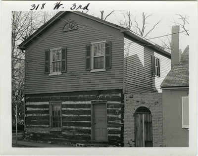 318 West 3rd [Third] street. Moved to this location and enlarged for Henry Cassell in 1817