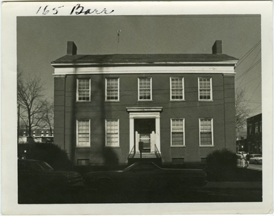 165 Barr. Built for Augustus Hall in 1844, sold a year later to Elizabeth N. and Victoria A. Payne