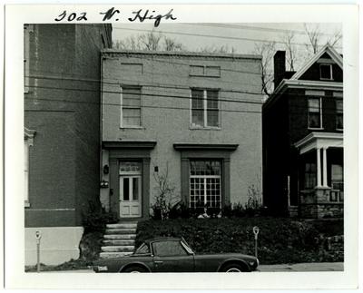 302 West High street. West wing of Richard Higgins' house