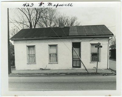 423 West Maxwell street. Mid 1800's
