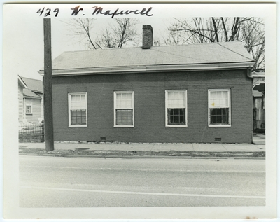 429 West Maxwell street. Mid 1800's