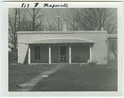 817 West Maxwell street. Built in 1851 as part of another house