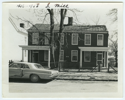 416-418 South Mill street. Built for Thomas Huggins in 1836