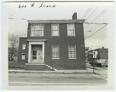 601 West Short street. Built by Warren Outten or Robert King in 1840 and sold to James G. Mathers in 1841
