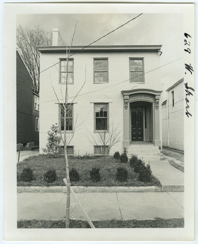 629 West Short street. Built for James G. Mathers in 1845