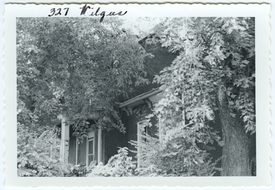 327 Wilgus street. Built before 1855. May have been owned by J. McCracken