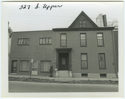 327 South Upper street. Built for Thomas Pindell in 1813