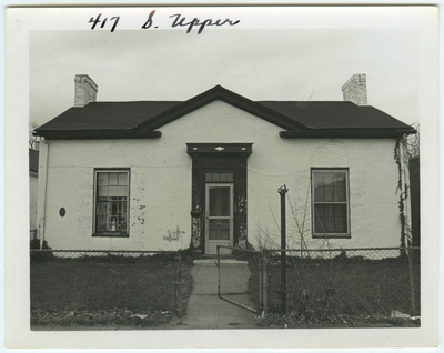 417 South Upper street. May have been built by Hallett M. Winslow and Luther Stephens, who sold the lot to Jeremiah Murphy in 1839