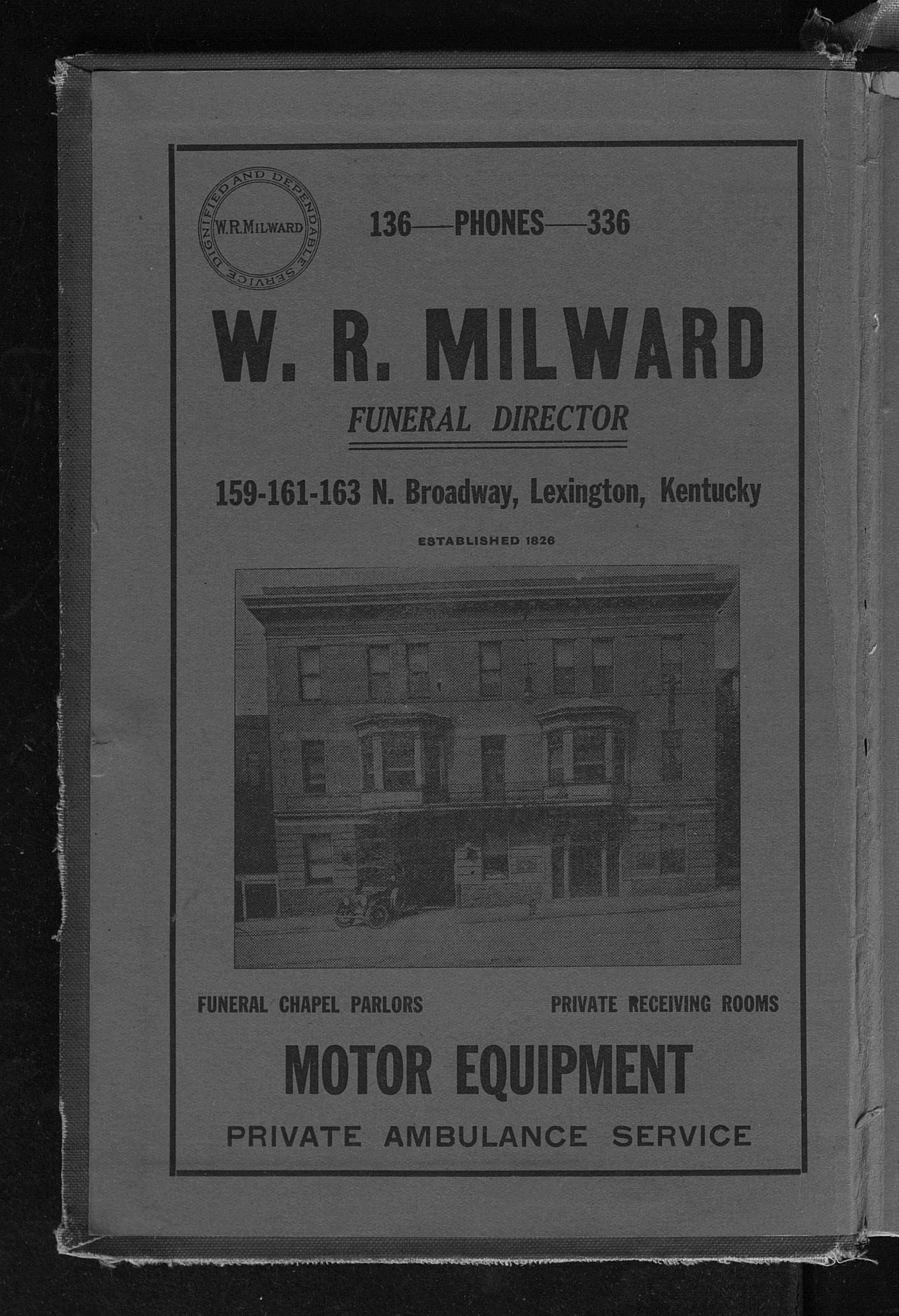 Lexington (Kentucky) Directory 1921