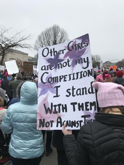 Women's March in Washington, D.C., photographs taken by Eric Rickert