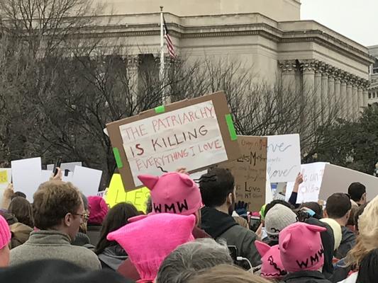 Women's March in Washington, D.C., photographs taken by Eric Rickert