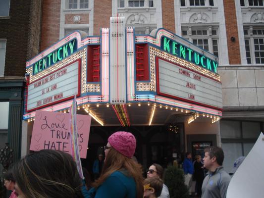 Women's March in Lexington, Kentucky, photographs taken by Diane Arnson Svarlien