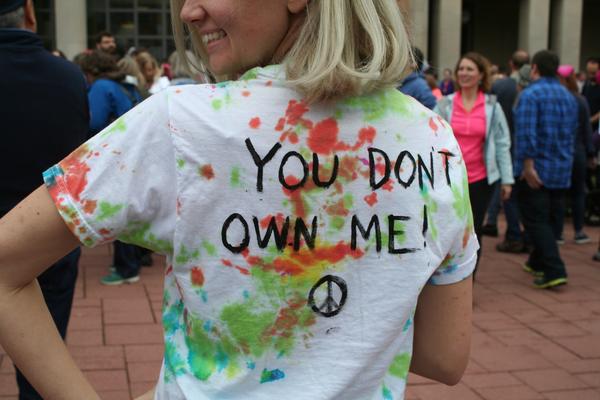 Women's March in Lexington, Kentucky, photographs taken by Tracy Oberc