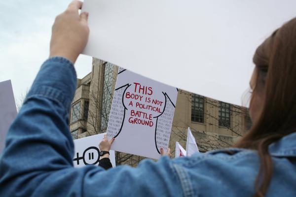 Women's March in Lexington, Kentucky, photographs taken by Tracy Oberc