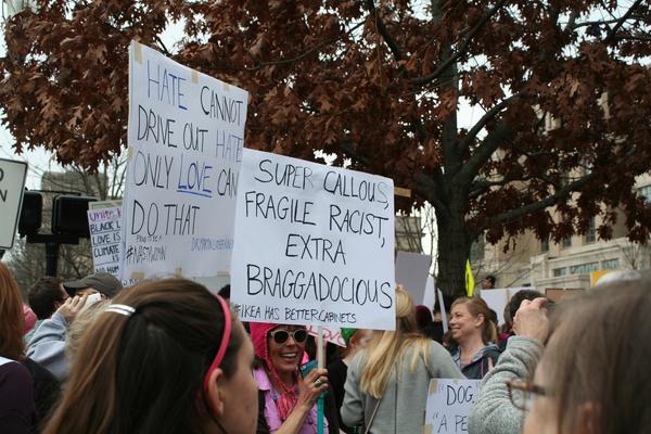 Women's March in Lexington, Kentucky, photographs taken by Tracy Oberc