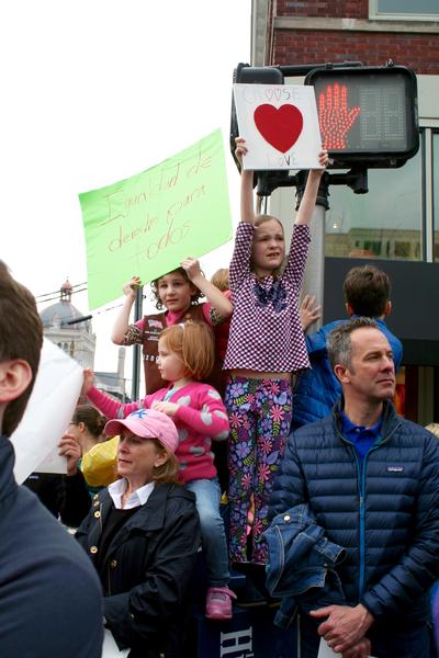 Women's March in Lexington, Kentucky, photographs taken by Tracy Oberc