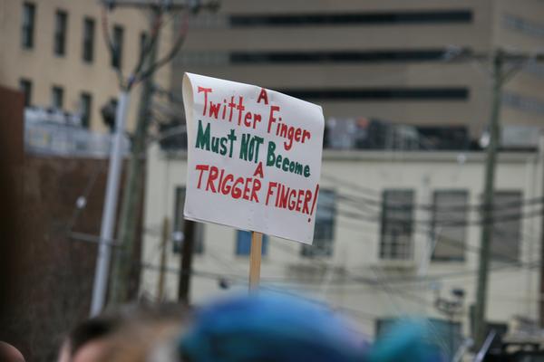 Women's March in Lexington, Kentucky, photographs taken by Tracy Oberc