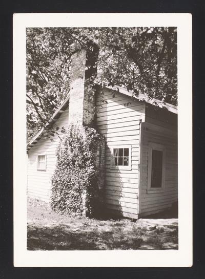 General Green Clay's House at Clay's Ferry on the Kentucky River, Madison County, Kentucky. Photo by Alfred Andrews