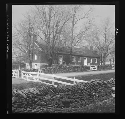 Blacksmith's shop, Shaker Village of Pleasant Hill, Kentucky in Mercer County