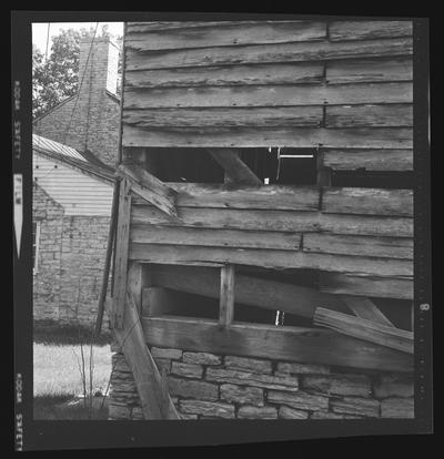 1811 barn at The Cedars near Cynthiana, Kentucky in Harrison County