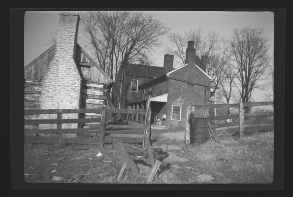 Bowman Cabin, Bowman Mill Road, Fayette County, Kentucky