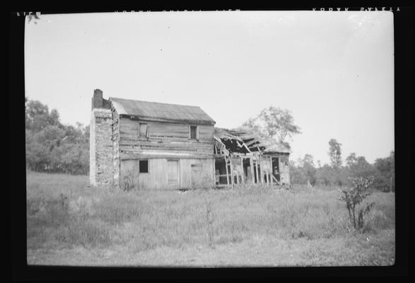 David Watts Log House, Sulphur Wells Road, Scott County, Kentucky