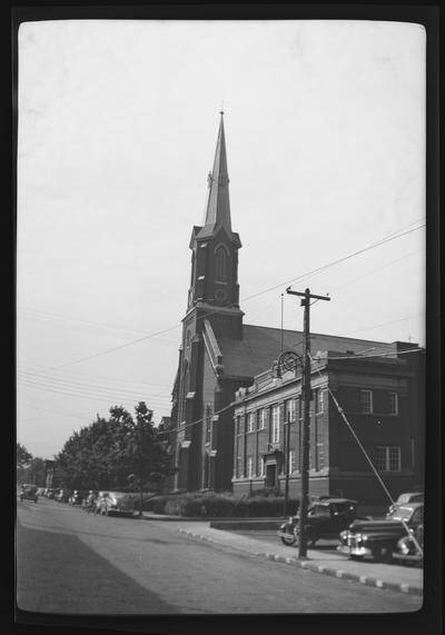 St. Paul's Catholic Church, West Short Street, Lexington, Kentucky in Fayette County