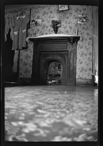 Mantel at the Episcopal Cemetery Chapel, Lexington, Kentucky in Fayette County