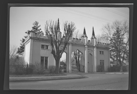 Paris, Kentucky Cemetery Gate in Bourbon County