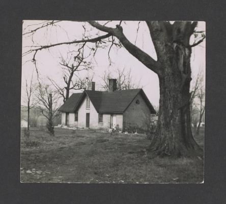 Servants' Cottage at Ingleside, built in 1852, demolished 1964, Lexington, Kentucky in Fayette County