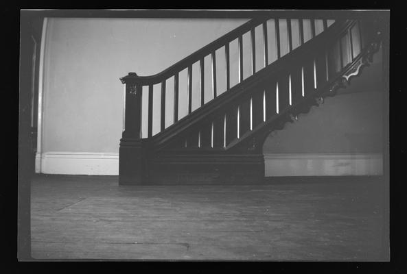 Stairway at Loudoun, Francis Key Hunt House, 209 Castlewood Drive, Lexington, Kentucky in Fayette County