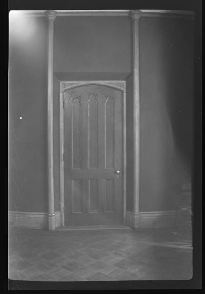 Library door at Loudoun, Francis Key Hunt House, 209 Castlewood Drive, Lexington, Kentucky in Fayette County