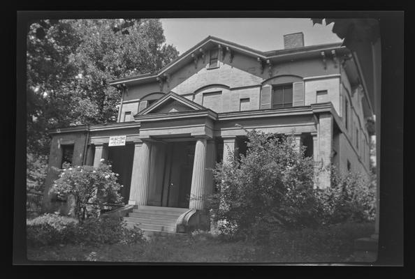 James B. Clay House, Forest Ave. Lexington, Kentucky in Fayette County