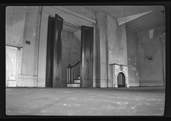 Interior of James B. Clay House, Forest Ave. Lexington, Kentucky in Fayette County