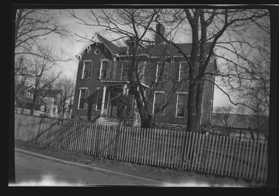 Watkin's House. Corner of South Broadway and Virginia Avenue. Lexington, Kentucky