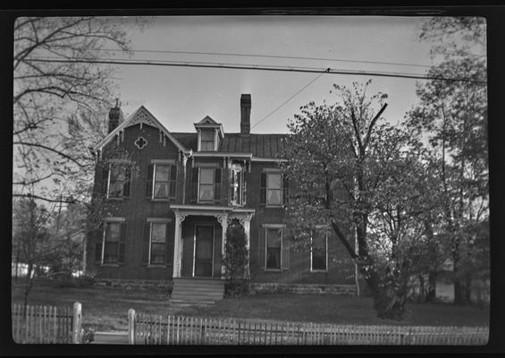 Thomas Watkin's House. South Broadway and Virginia Avenue. Lexington, Kentucky