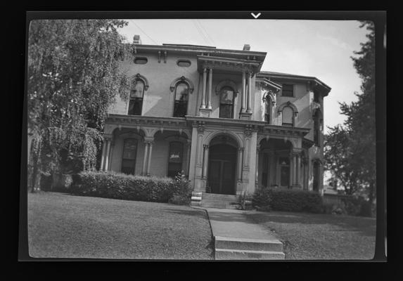 George Lancaster house. 326 South Broadway. Lexington, Kentucky