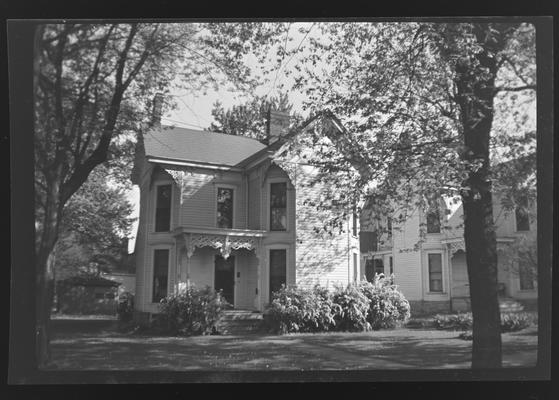 House on Park Avenue, Southeast Corner at Central Avenue. Lexington, Kentucky