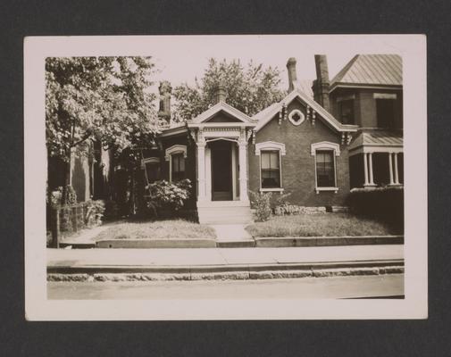 Sue Arnett cottage. 386 South Upper Street. Lexington, Kentucky