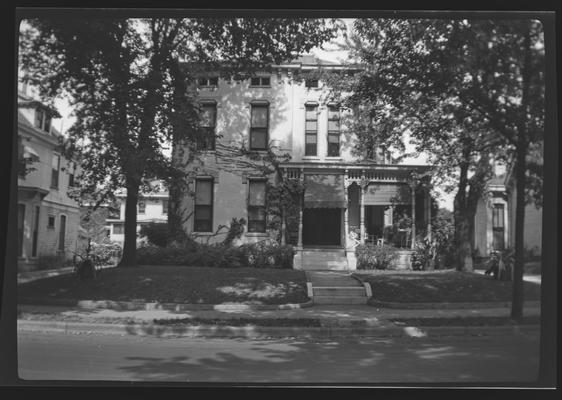 House on East Maxwell near North Limestone. Lexington, Kentucky