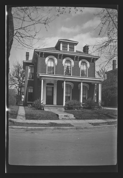 House on East Maxwell near North Limestone. Lexington, Kentucky