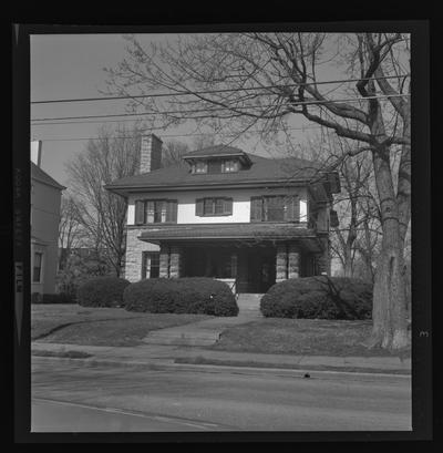 Leonard Cox house. West Third Street. Lexington, Kentucky