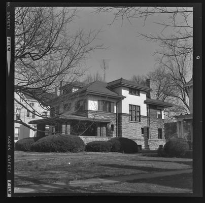 Leonard Cox house. West Third Street. Lexington, Kentucky