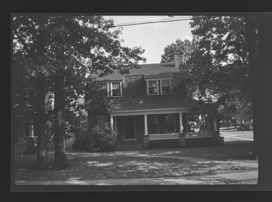 Dutch Colonial house. Forest Avenue. Lexington, Kentucky